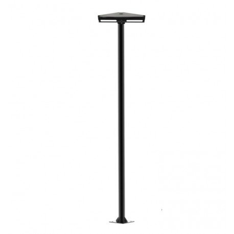 Soporte para 1, 2 o 3 Proyectores LED en columna farola exterior
