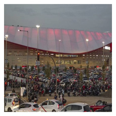 Soporte para 1, 2 o 3 Proyectores LED en columna farola exterior