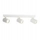 Wand- of plafondlamp led wit plafond 3x GU10 voor binnen minimalistisch