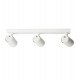 Wand- of plafondlamp led wit plafond 3x GU10 voor binnen minimalistisch