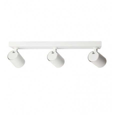 Wand- of plafondlamp led wit plafond 3x GU10 voor binnen minimalistisch