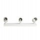 Wand- of plafondlamp led wit plafond 3x GU10 voor binnen minimalistisch