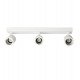 Wand- of plafondlamp led wit plafond 3x GU10 voor binnen minimalistisch