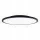Led-paneel 40W dimbaar voor plafond inbouw/opbouw OSLO zwart Ø60