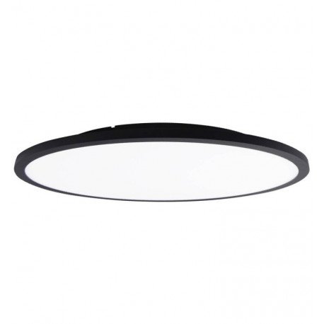 Led-paneel 40W dimbaar voor plafond inbouw/opbouw OSLO zwart Ø60