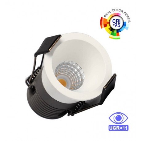 Inbouw led downlight 2W-4W-6W FREYA 3CCT UGR11