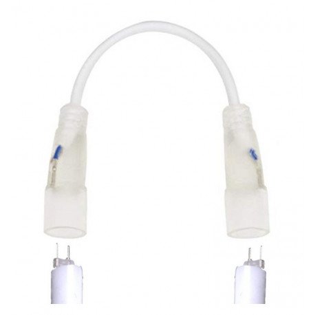 Koppelconnector voor ronde led-neon 16 mm, 28 cm