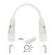 Koppelconnector voor ronde led-neon 16 mm, 28 cm