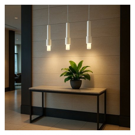 LED hanglamp 7W chip Bridgelux 38° wit decoratief