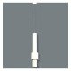 LED hanglamp 7W chip Bridgelux 38° wit decoratief