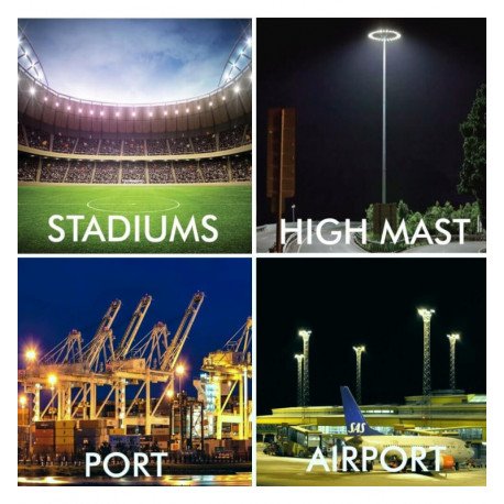 LED Floodlight 50W Outdoor IP65 25° Bridgelux Magnum Pro