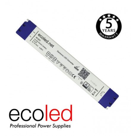 LED-voeding 24V 60W voor ledstrips IP20 TÜV