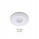 Led-bewegingssensor opbouw Slim 360° met schemerschakelaar