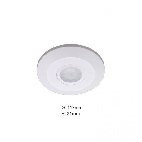 Led-bewegingssensor opbouw Slim 360° met schemerschakelaar