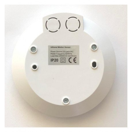 Led-bewegingssensor opbouw Slim 360° met schemerschakelaar