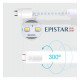 Ledbuis 13W 90 cm kristal hoge lichtopbrengst 300°