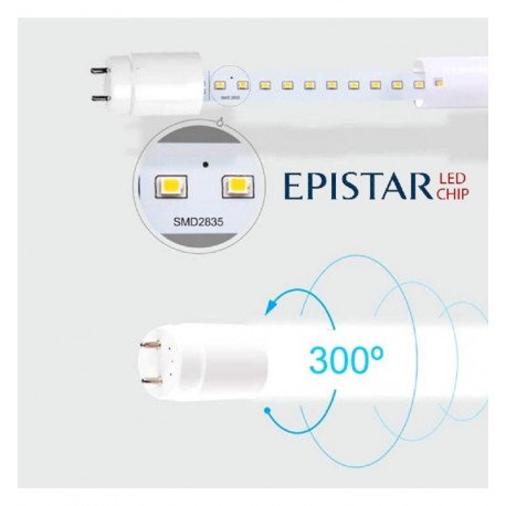 Ledbuis 13W 90 cm kristal hoge lichtopbrengst 300°