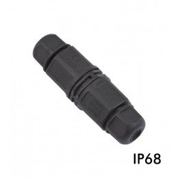 Kabelconnector in I-vorm IP68 voor buiten, schroef en nylon