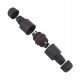 Kabelconnector in I-vorm IP68 voor buiten, schroef en nylon