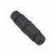 Kabelconnector in I-vorm IP68 voor buiten, schroef en nylon