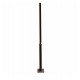 Columna REKA 3 m para farola exterior con pernos