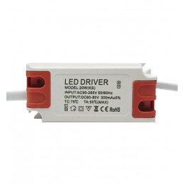 LED-driver 20W 300mA voor downlight en ledpanelen