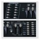DMX512 besturingsconsole 192 kanalen met 8 scènes
