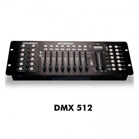 DMX512 besturingsconsole 192 kanalen met 8 scènes