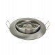 Inbouw led-spot kantelbaar GU10/MR16 aluminium Ø82mm
