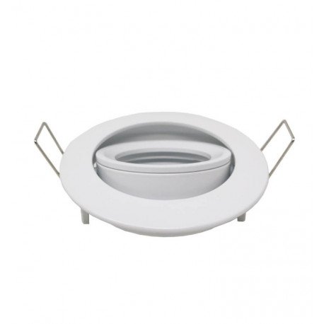 Inbouw led-spot kantelbaar GU10/MR16 aluminium Ø82mm