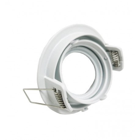 Inbouw led-spot kantelbaar GU10/MR16 aluminium Ø82mm