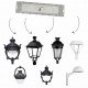 Led-schijnwerper 50W voor buiten IP65, Bridgelux optiek 25º, 180 lm/W