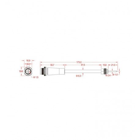 Led-schijnwerper 50W voor buiten IP65, Bridgelux optiek 25º, 180 lm/W