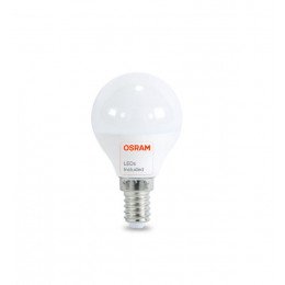 LED-lamp 6W E14 G45 220° OSRAM Chip DURIS sin flick