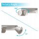 Plafond-wandlamp wit 2x GU10 inbouw (IP20)