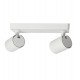 Plafond-wandlamp wit 2x GU10 inbouw (IP20)