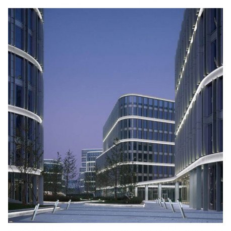 LED baliza 50W rechthoekig voor buiten IP65 staal Wanda BRIDGELUX