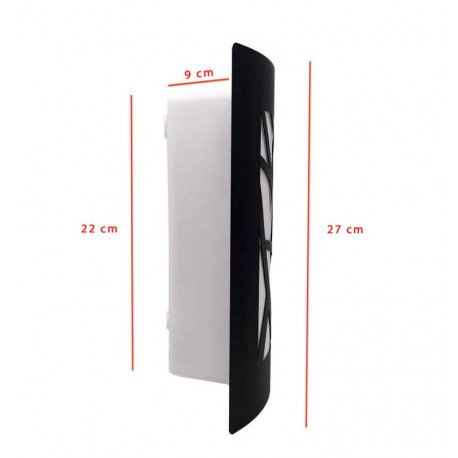 Aplique LED de pared E27 CAEN exterior IP44