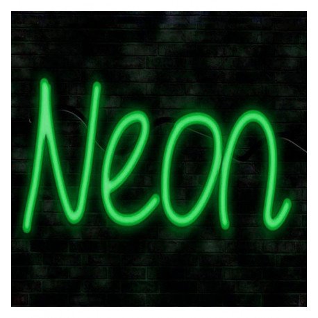 Led-neonstrip 8W 12V flexibel 25 m groen voor signing