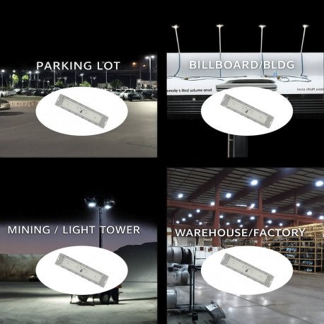 LED-schijnwerper 50W MAGNUM PRO SMD3030 Bridgelux 60° IP65