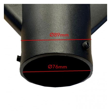 Led-straatverlichting CONIC 40W 160 lm/W aluminium