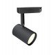 Opbouw railspot GU10 zwart 1-fase aluminium