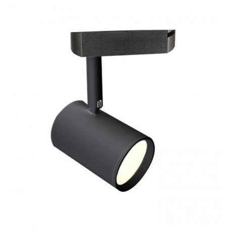 Opbouw railspot GU10 zwart 1-fase aluminium