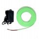 Neon ledstrip groen 6 mm 12V 5 m + voeding