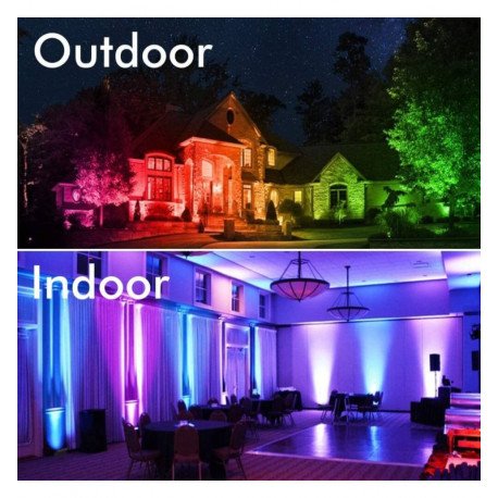 Foco LED 50W SMART WiFi RGB+CCT regulable para exterior