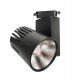 Led-schijnwerper 40W GRAZ voor eenfasige rail Bridgelux CRI+98 zwart