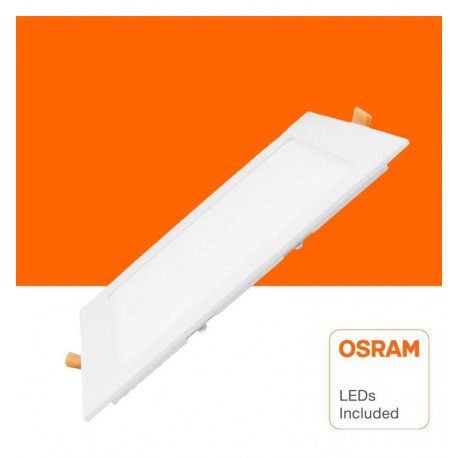 Panel LED Slim 20W empotrable para interior, OSRAM DURIS E