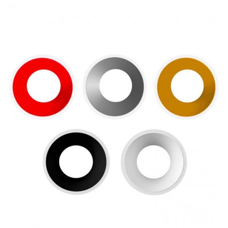 Inbouwspot GU10/MR16 URG19 vast rond