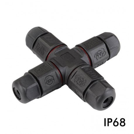 Kabelconnector IP68 voor buiten, voor schijnwerpers en straatverlichting