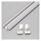 Aluminium profiel CORNISA 2 m voor ledstrip met click